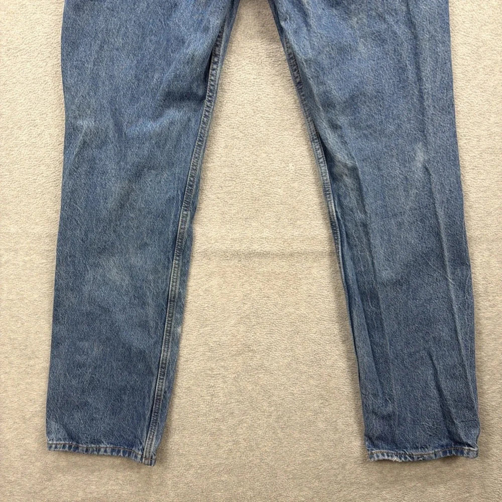 Levis 514 Jeans Men‎ 32x32 Blue Denim Pants Straight American Distressed Grunge